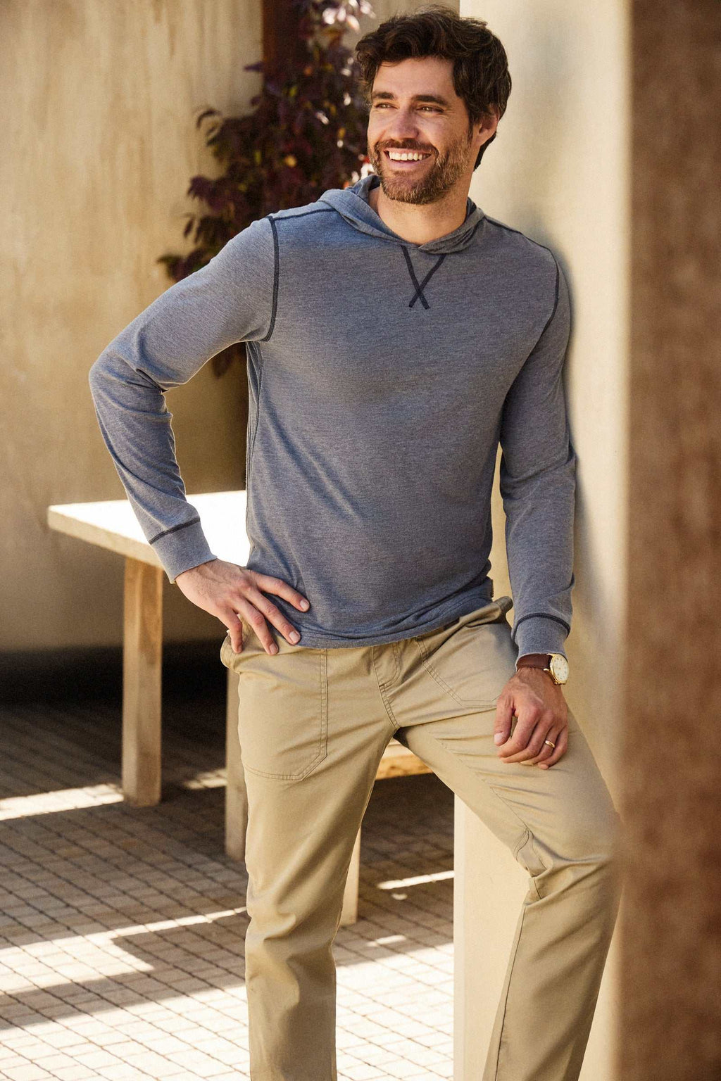 Tyler Poplin Utility Pant - Khaki - WonderingCloth