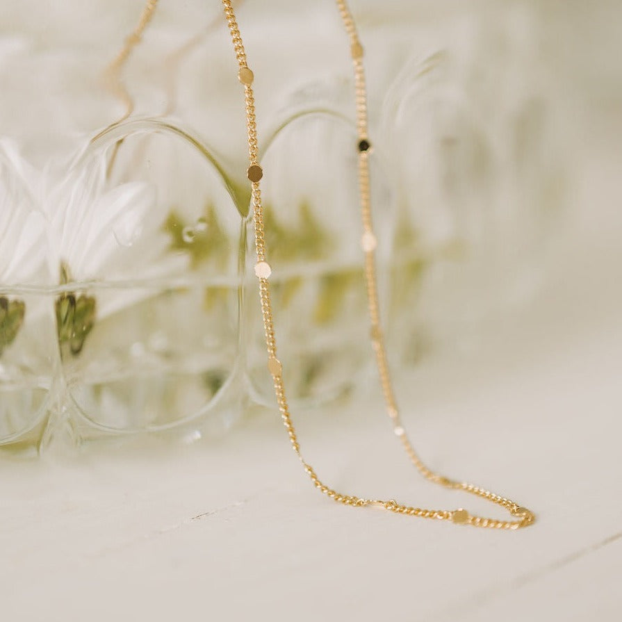 Nora Gold Filled Necklace - WonderingCloth