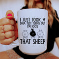 100% That Sheep Ceramic Mug 15 oz - WonderingCloth