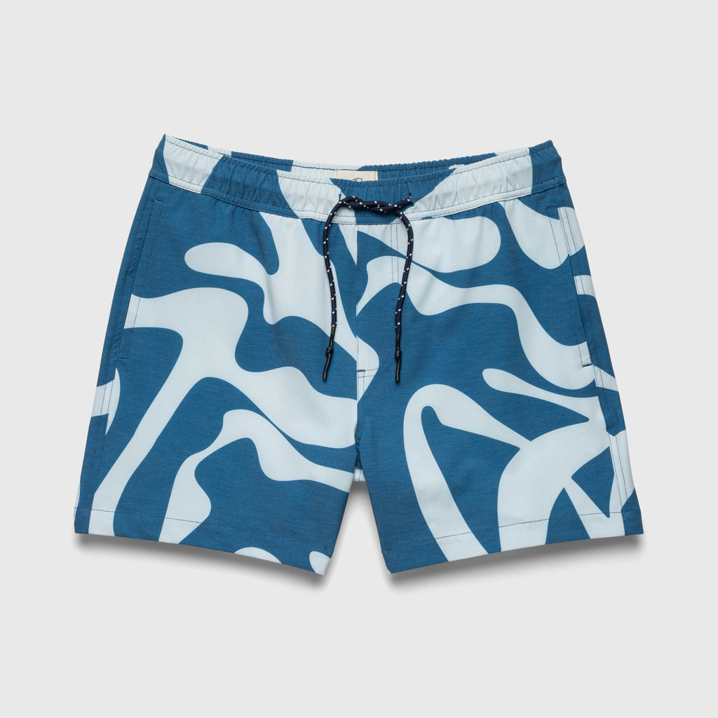 Jimmy 5" Swirl Volley - Blue - WonderingCloth
