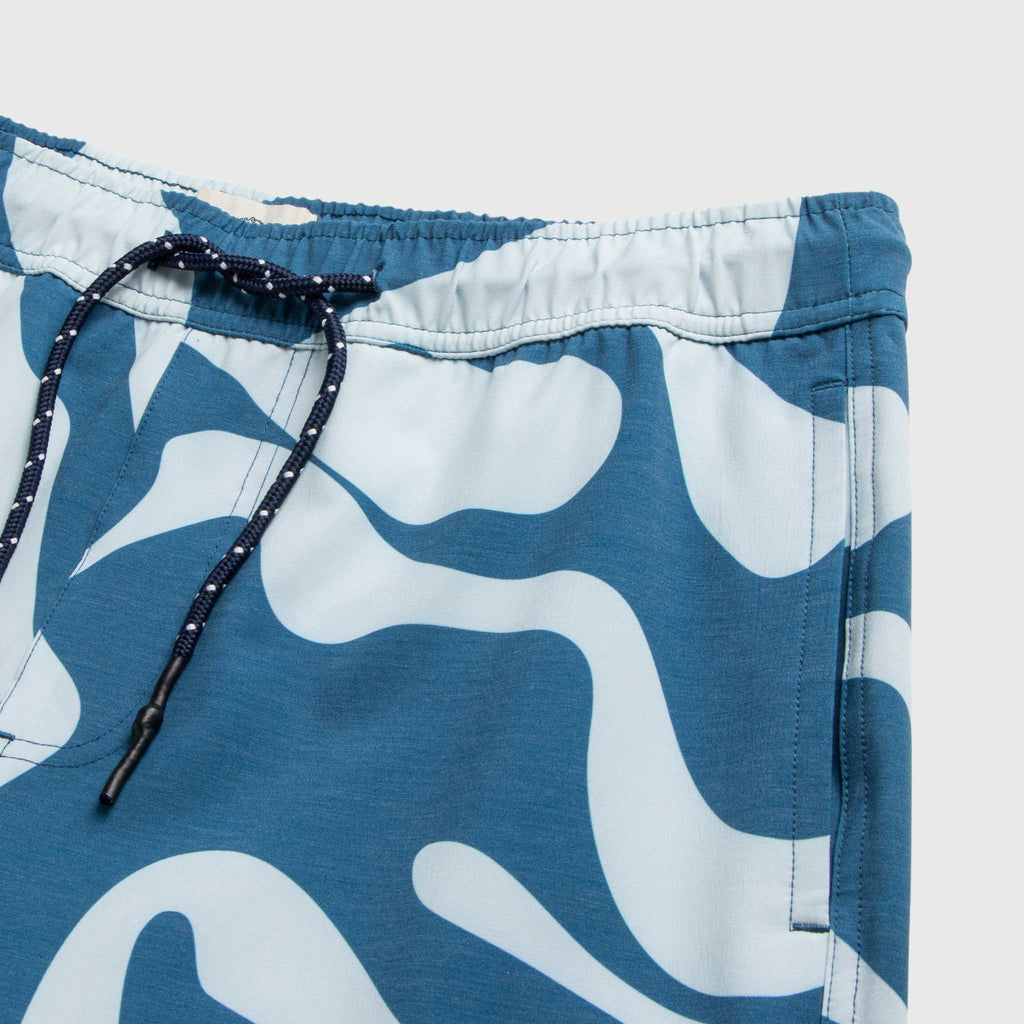 Jimmy 5" Swirl Volley - Blue - WonderingCloth
