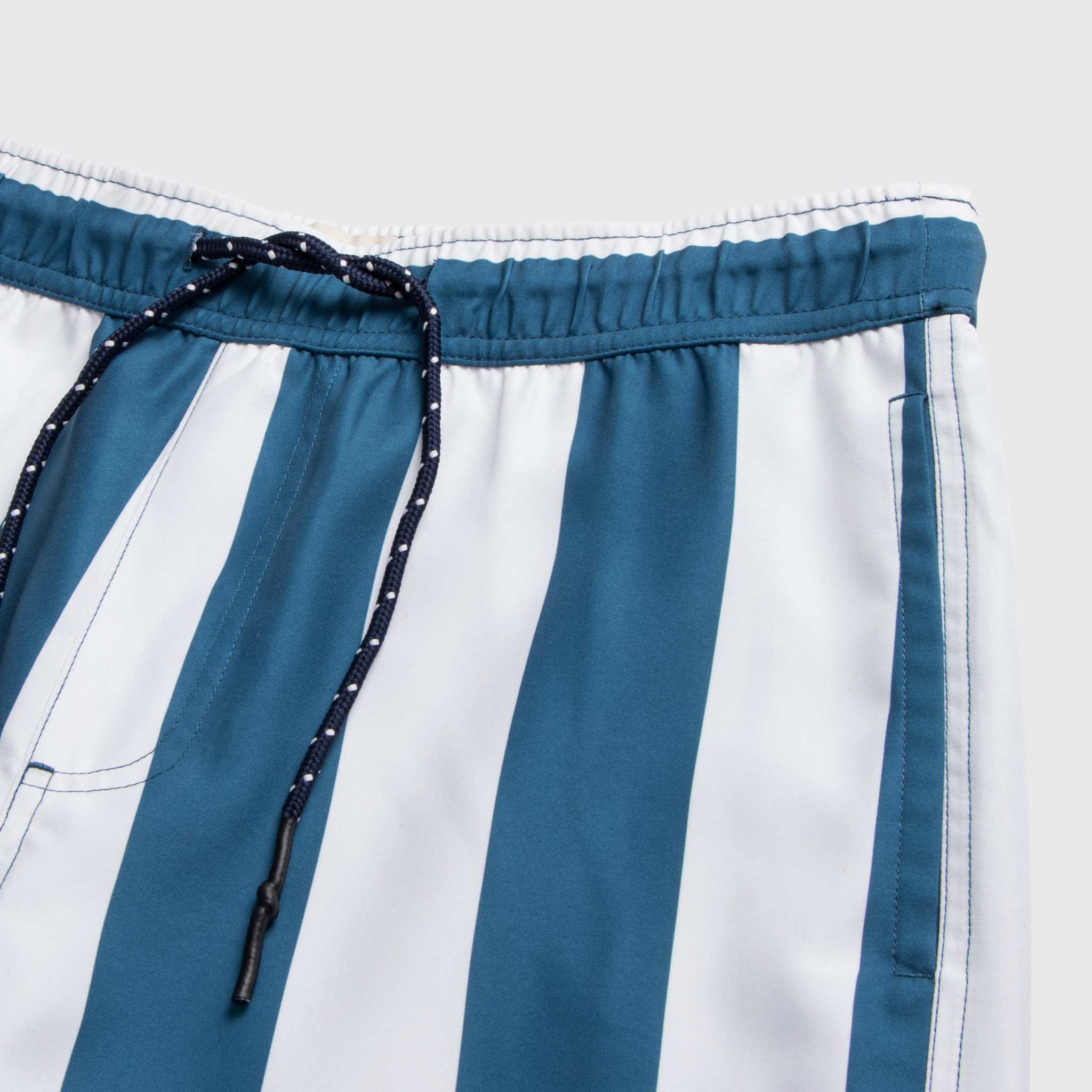 Jimmy 5" Stripe Volley - Blue - WonderingCloth