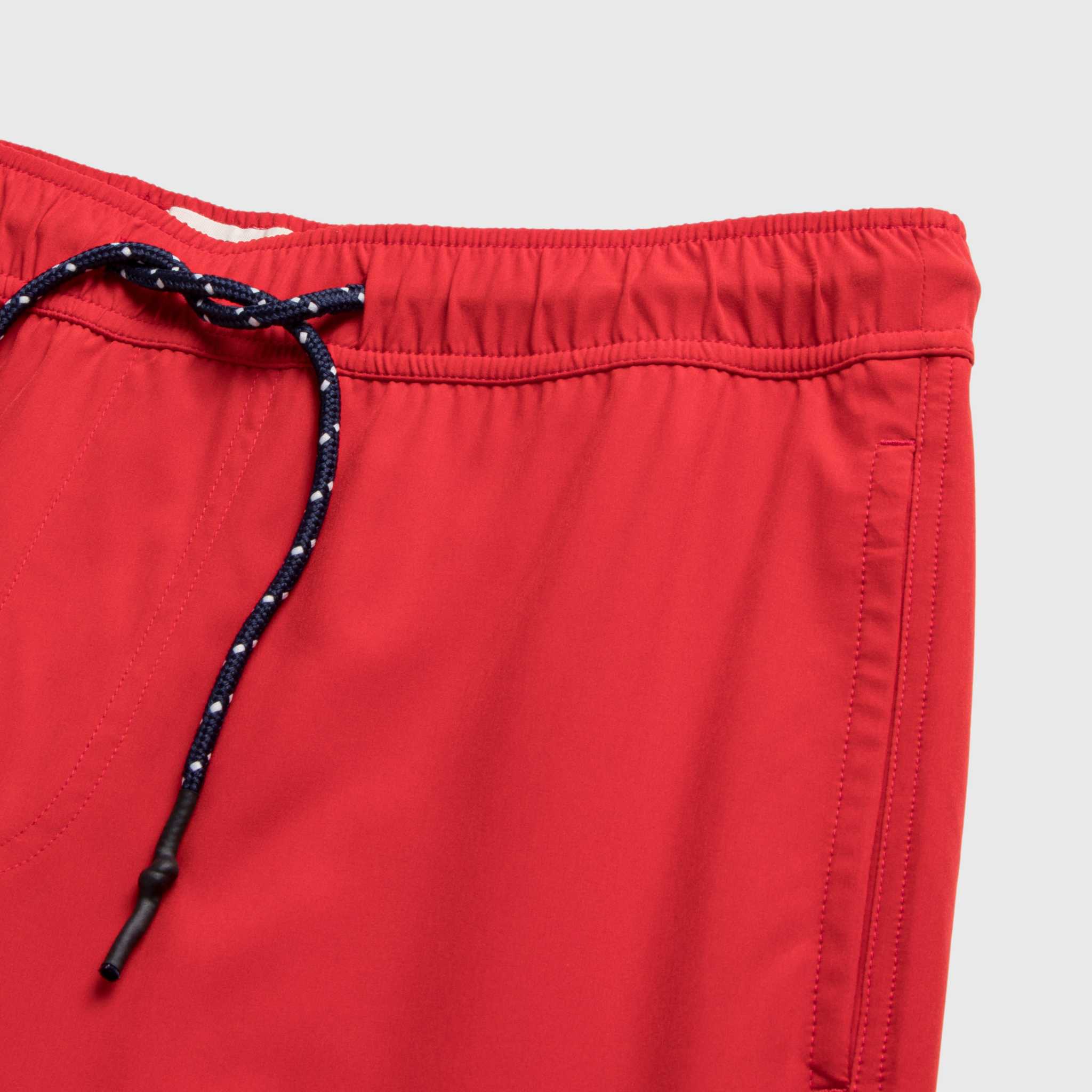 Jimmy 6.5" Retro Volley - Pompeian Red - WonderingCloth