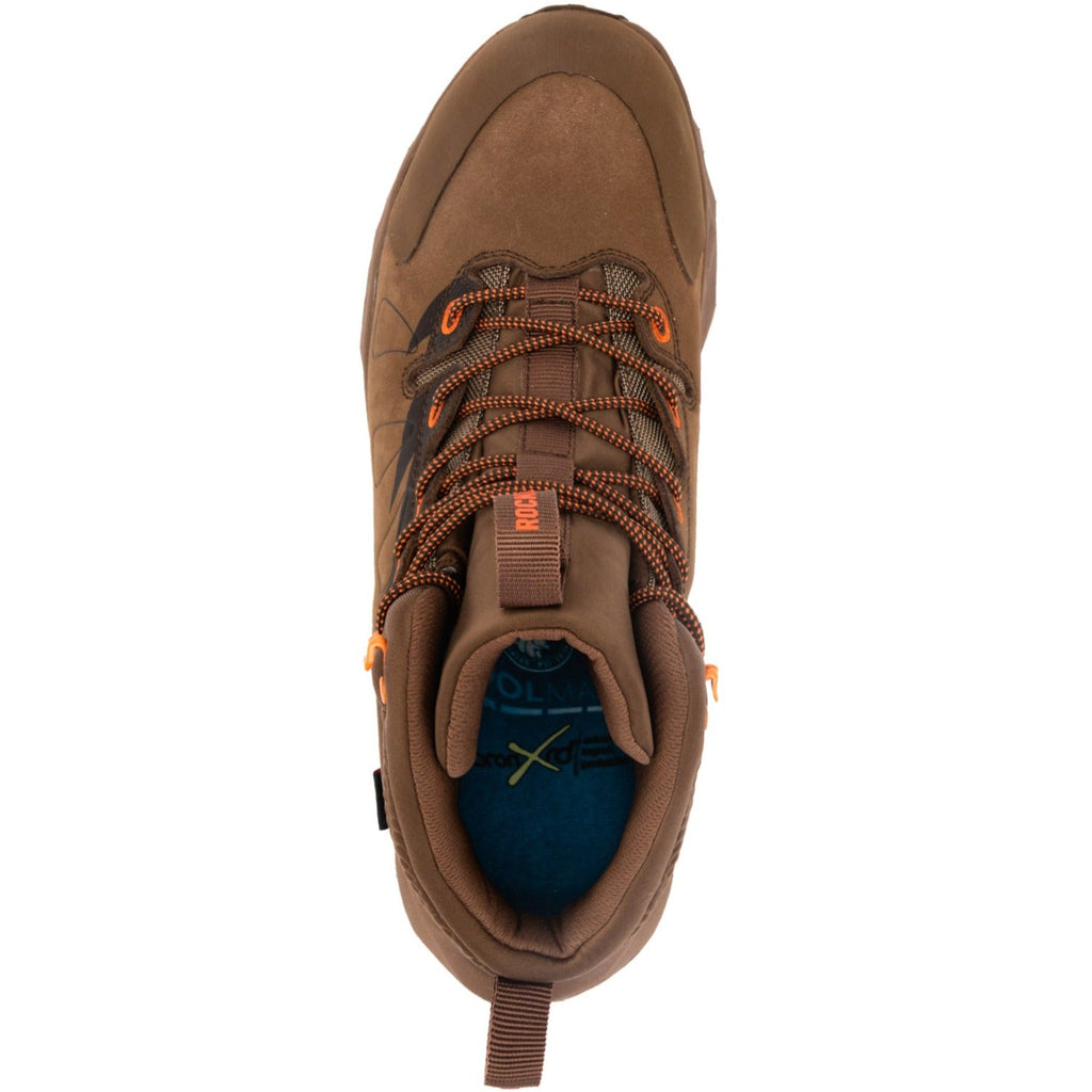 ROCKROOSTER Farmington Brown 6 Inch Waterproof Hiking Boots with VIBRAM® Outsole  OC21031 - WonderingCloth