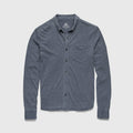 Anthony Burnout Shirt - Navy Blazer - WonderingCloth