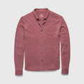 Anthony Burnout Shirt - Red Syrah - WonderingCloth