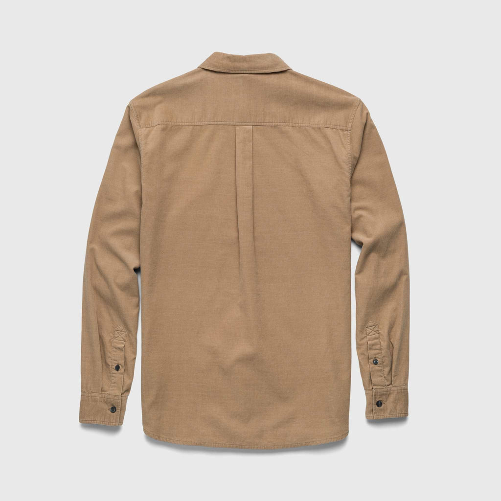 Brian Corduroy Shirt - Chinchilla - WonderingCloth