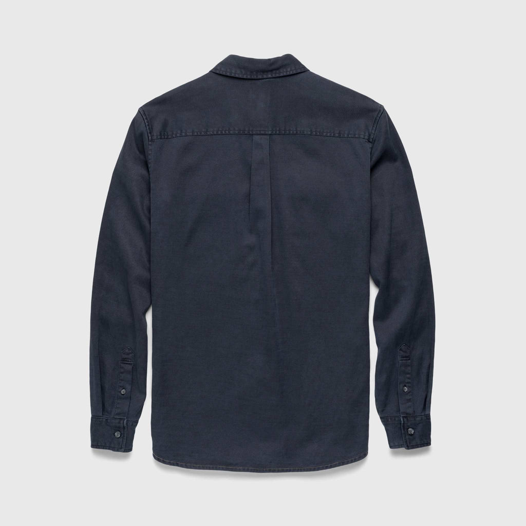 Jeb Tencel Shirt - Navy - WonderingCloth