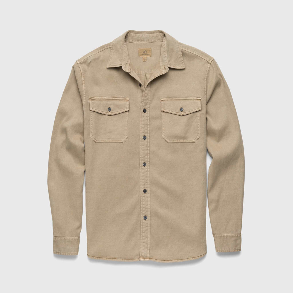 Jeb Tencel Shirt - Chinchilla - WonderingCloth