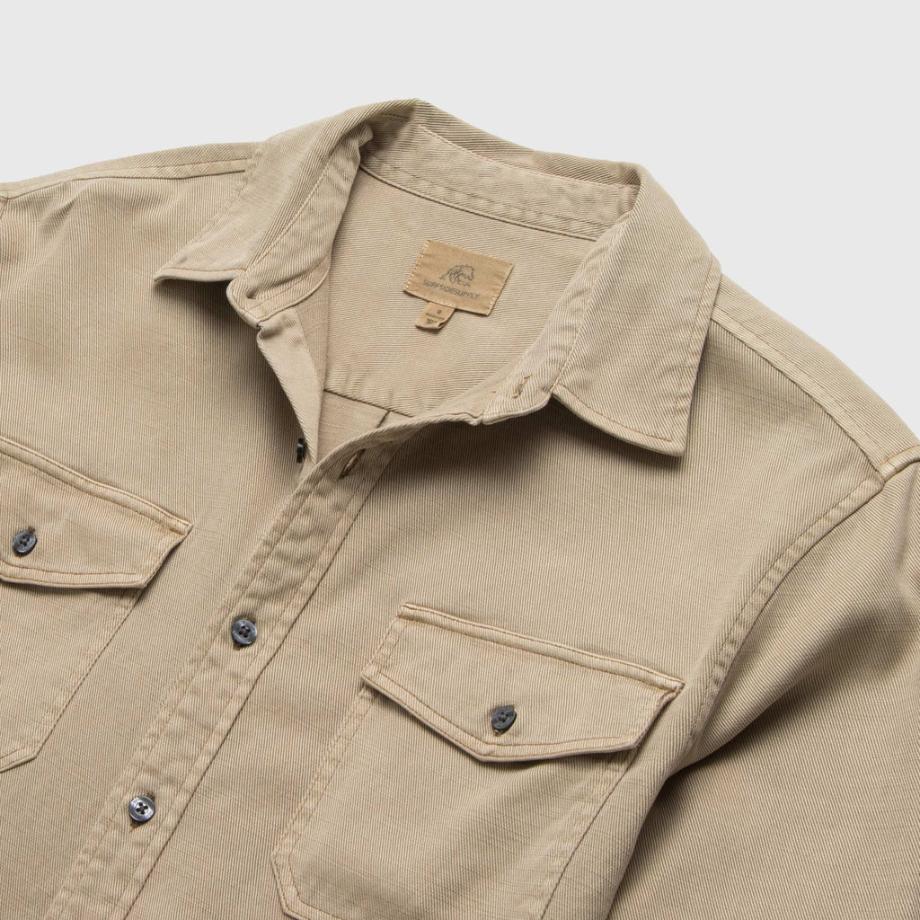 Jeb Tencel Shirt - Chinchilla - WonderingCloth