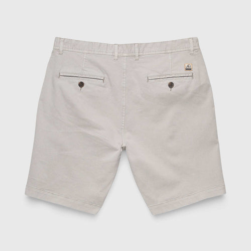 Andrew 7.5" Stretch Twill Short - Stone - WonderingCloth
