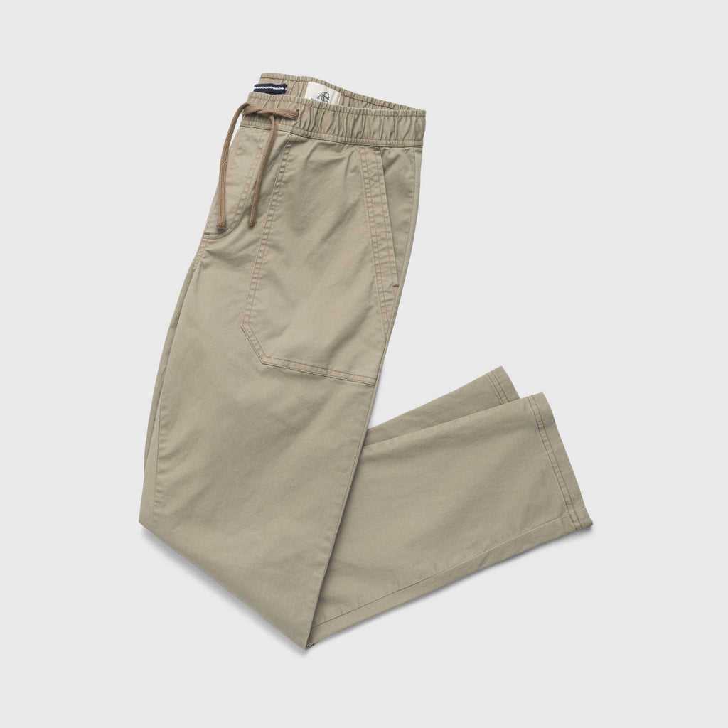 Tyler Poplin Utility Pant - Khaki - WonderingCloth
