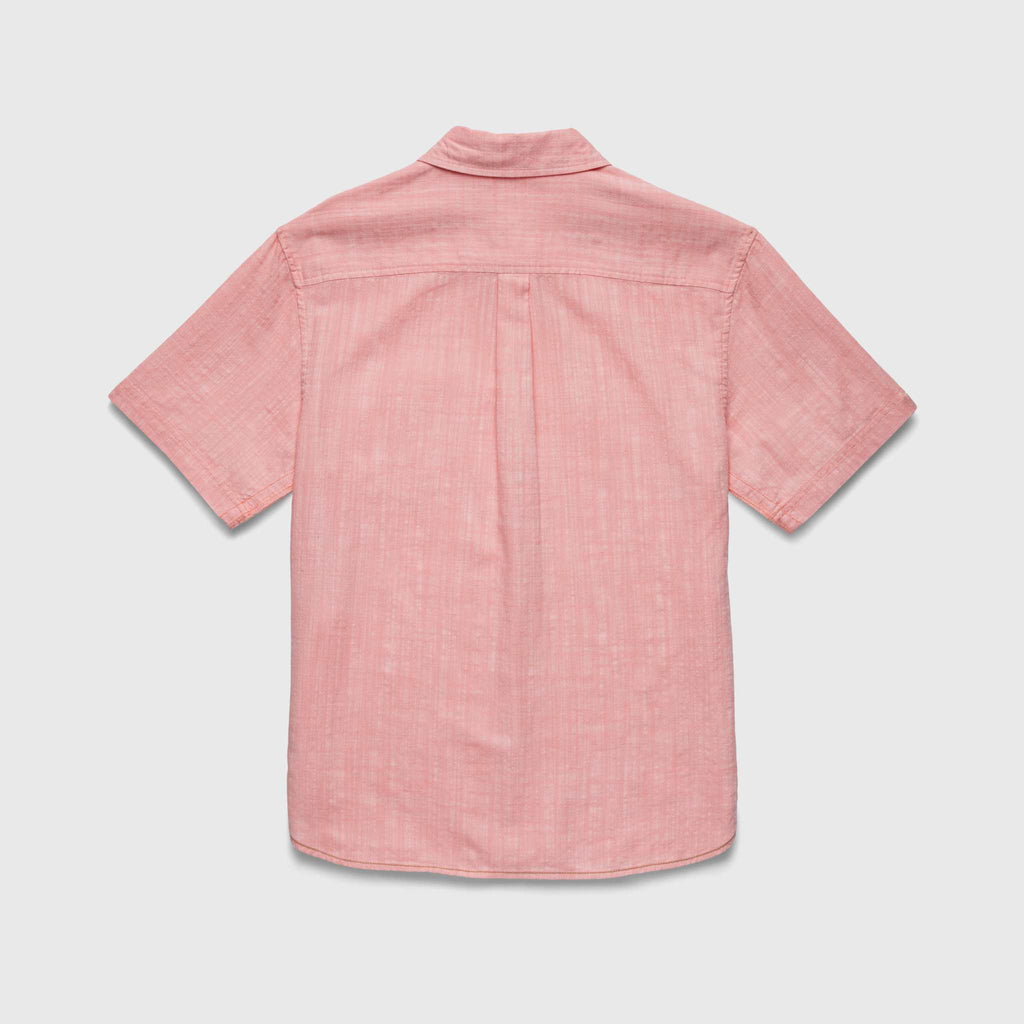 Joey Slub Island Shirt - Lobster Bisque - WonderingCloth