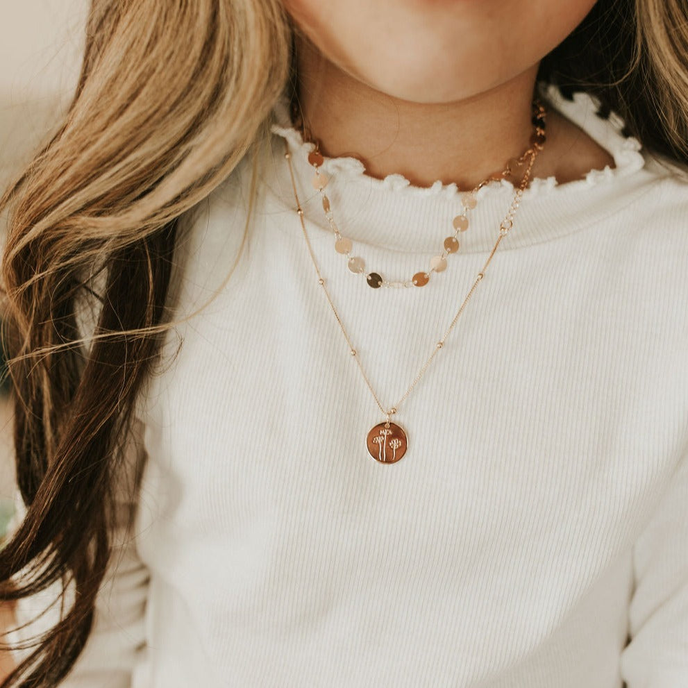 Buttercup Necklace - WonderingCloth