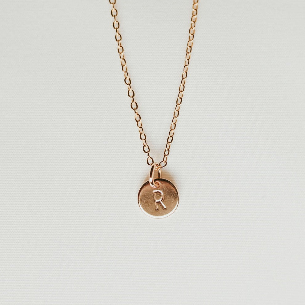 Initial Necklace - WonderingCloth