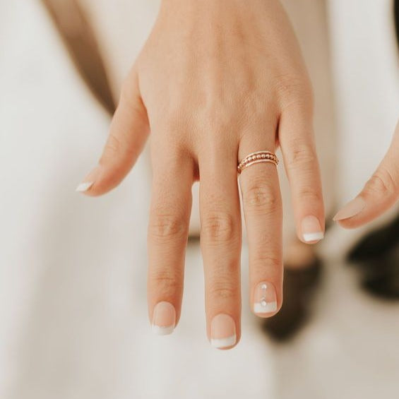 Micah Gold Filled Stacking Ring - WonderingCloth