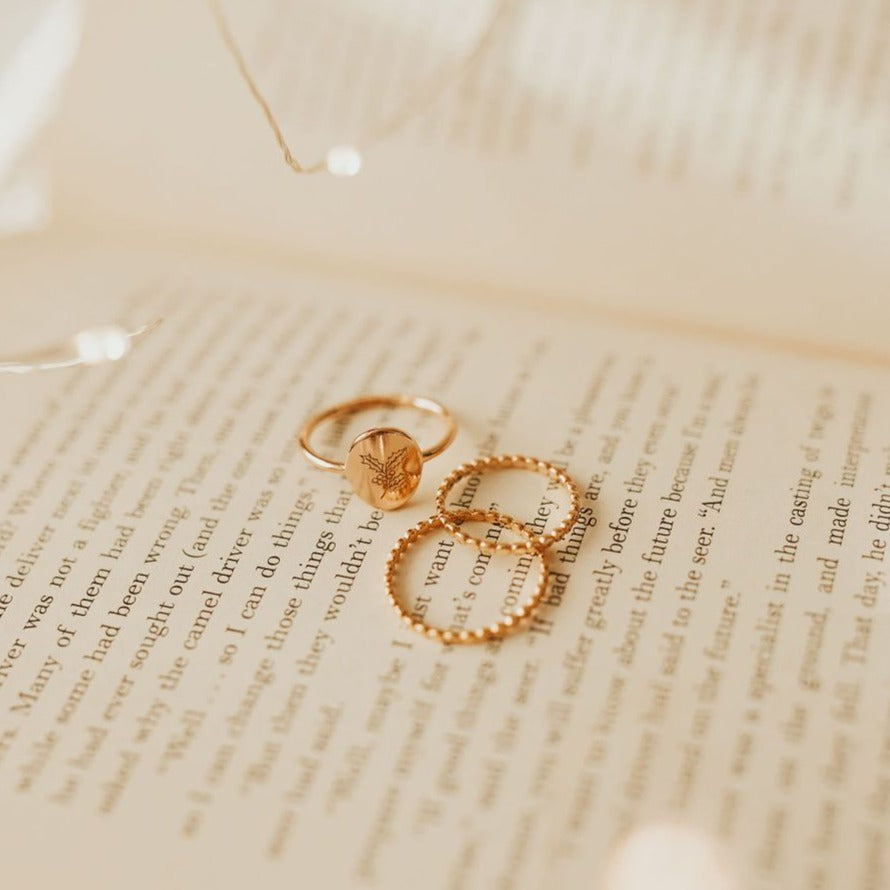 Kennedy Gold Filled Ring - WonderingCloth