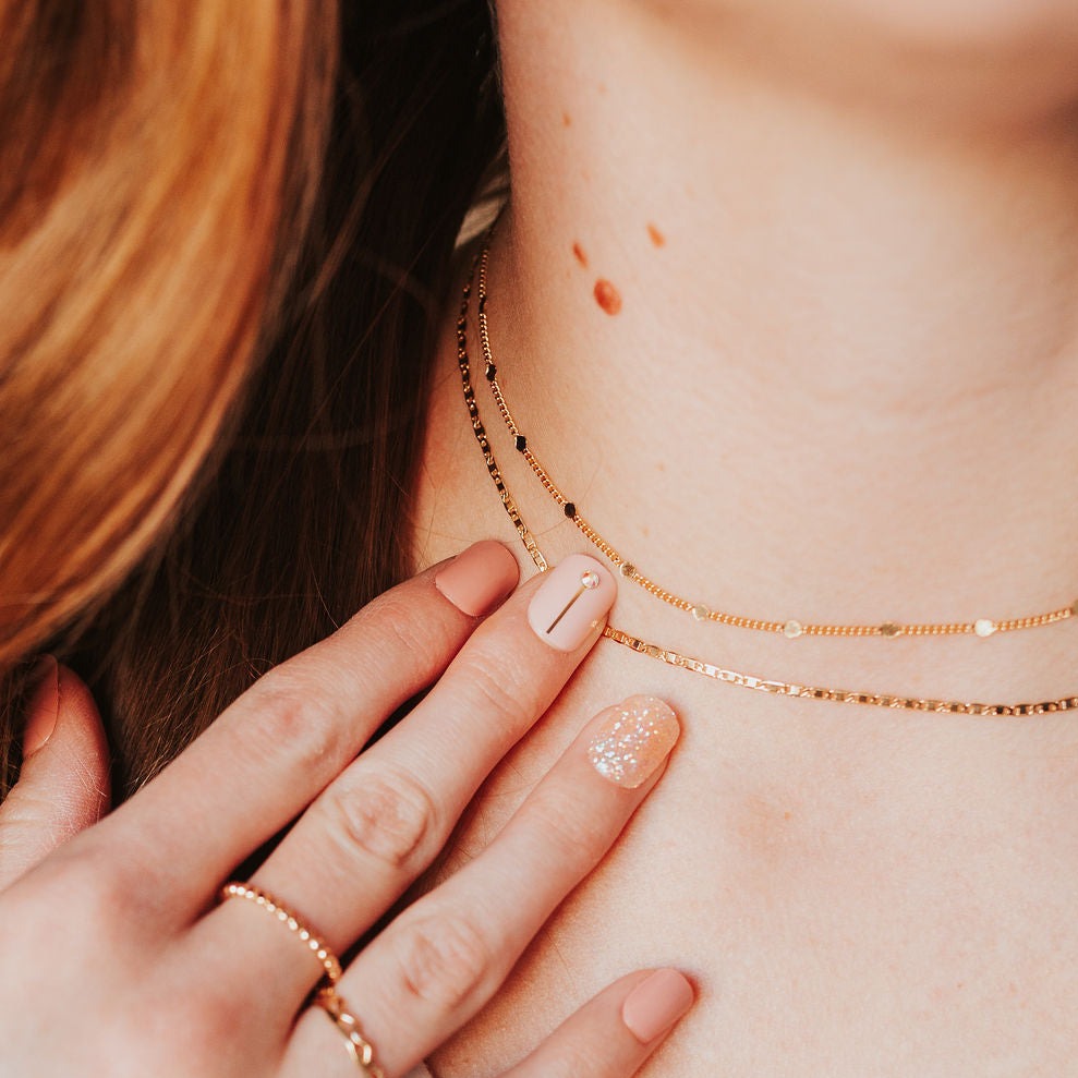 Nora Gold Filled Necklace - WonderingCloth
