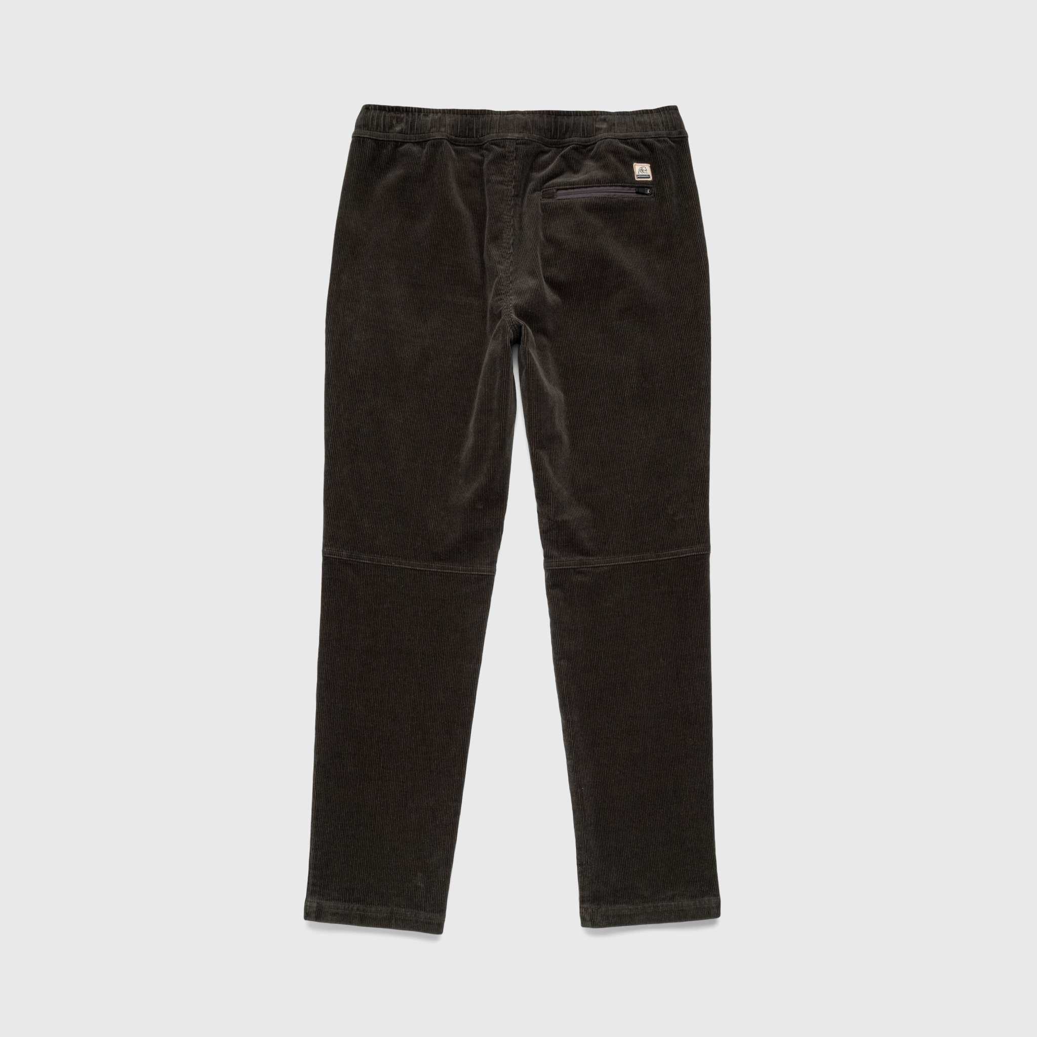 Tyler Corduroy Utility Pant - Peat Moss - WonderingCloth