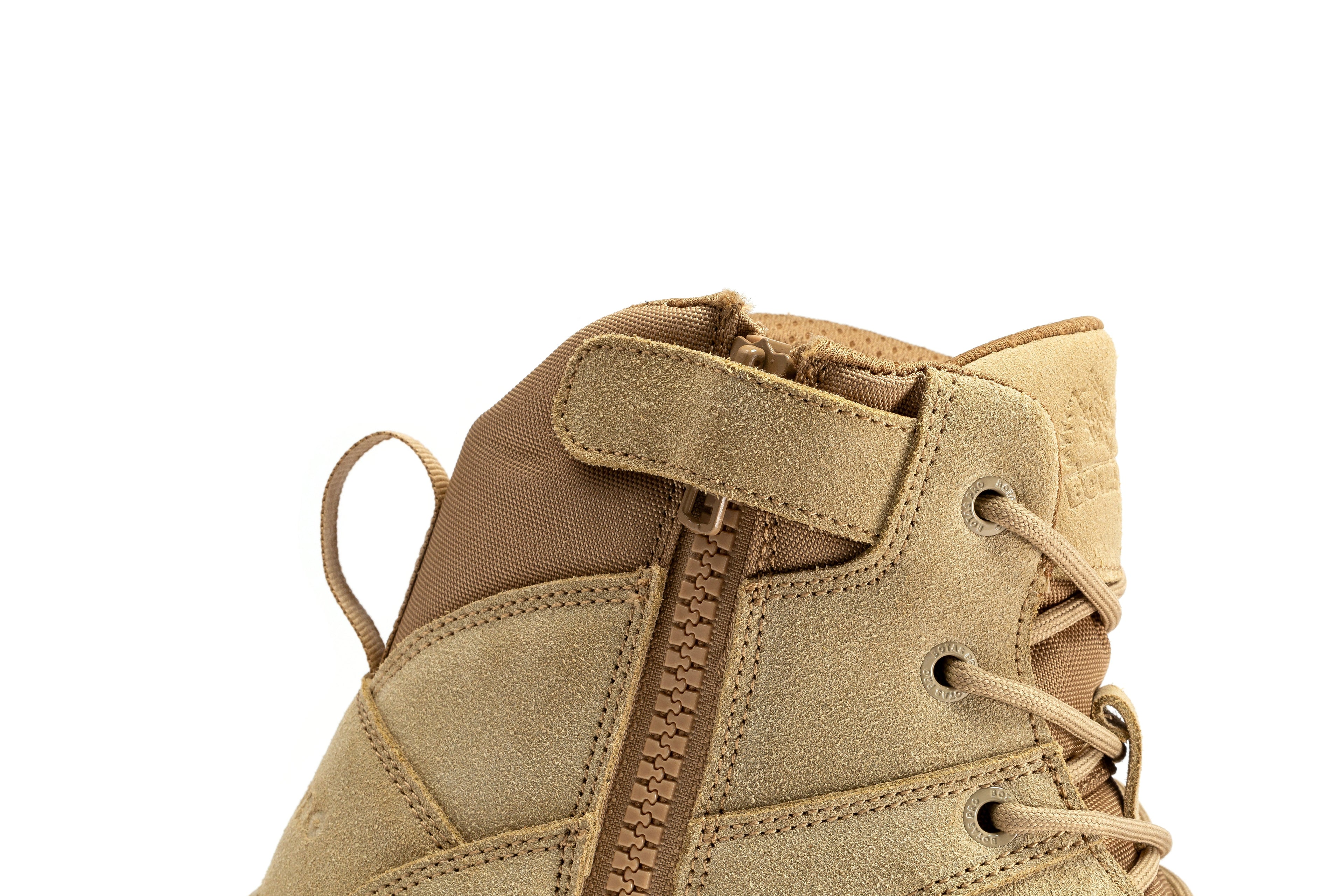 Botas Pro Sand Men's 6 inch Side Zipper Rubber Sole Tactical Boots BMP110 - WonderingCloth