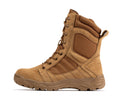Botas Pro Coyote Men's 8 inch Side Zipper Rubber Sole Tactical Boots BMP110CT - WonderingCloth