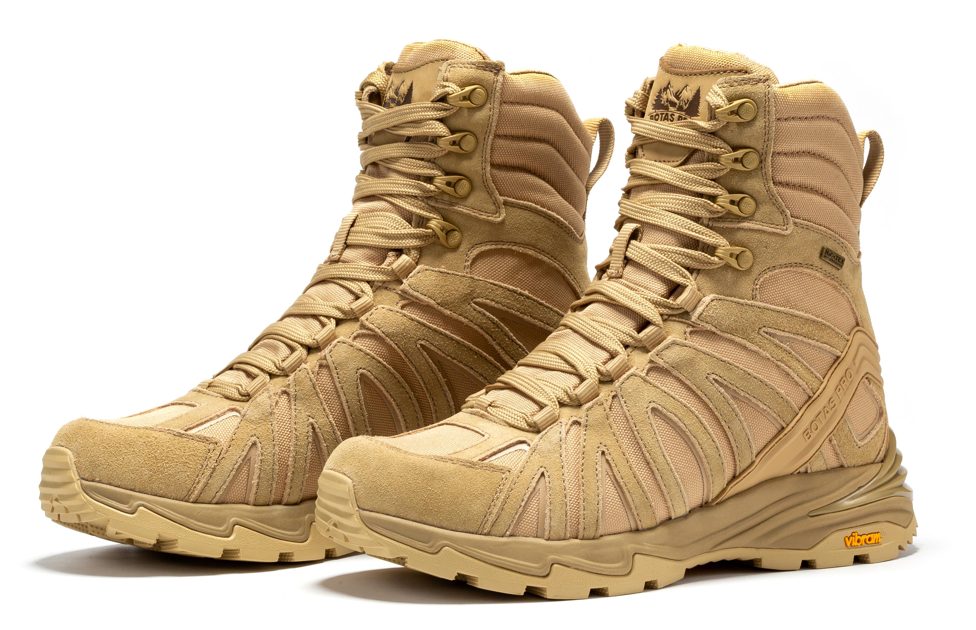 Botas Pro Sand 8 Inch Waterproof Tactical Boots with VIBRAM® Traction Lug Outsole  BP22820 - WonderingCloth
