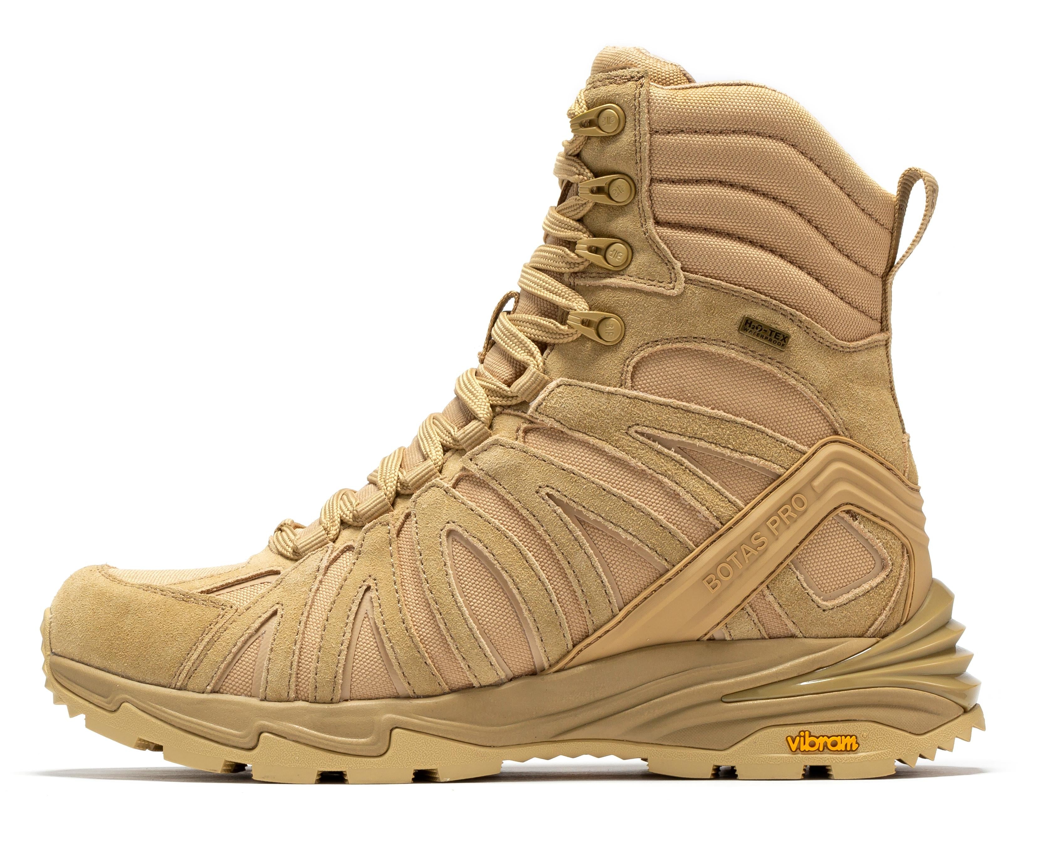 Botas Pro Sand 8 Inch Waterproof Tactical Boots with VIBRAM® Traction Lug Outsole  BP22820 - WonderingCloth
