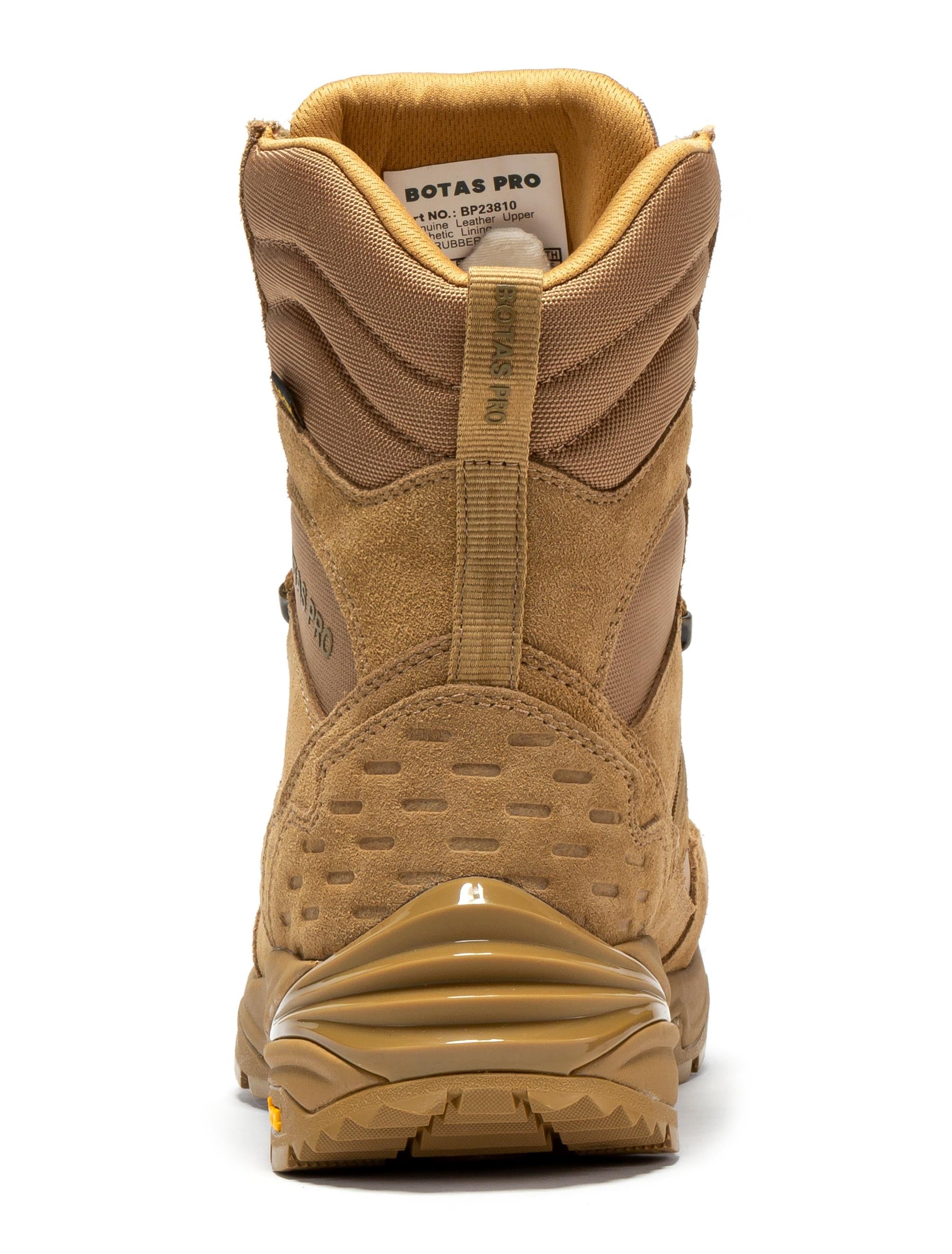 Botas Pro Sand 8 Inch Waterproof Tactical Boots with VIBRAM® Traction Lug Outsole  BP22810 - WonderingCloth
