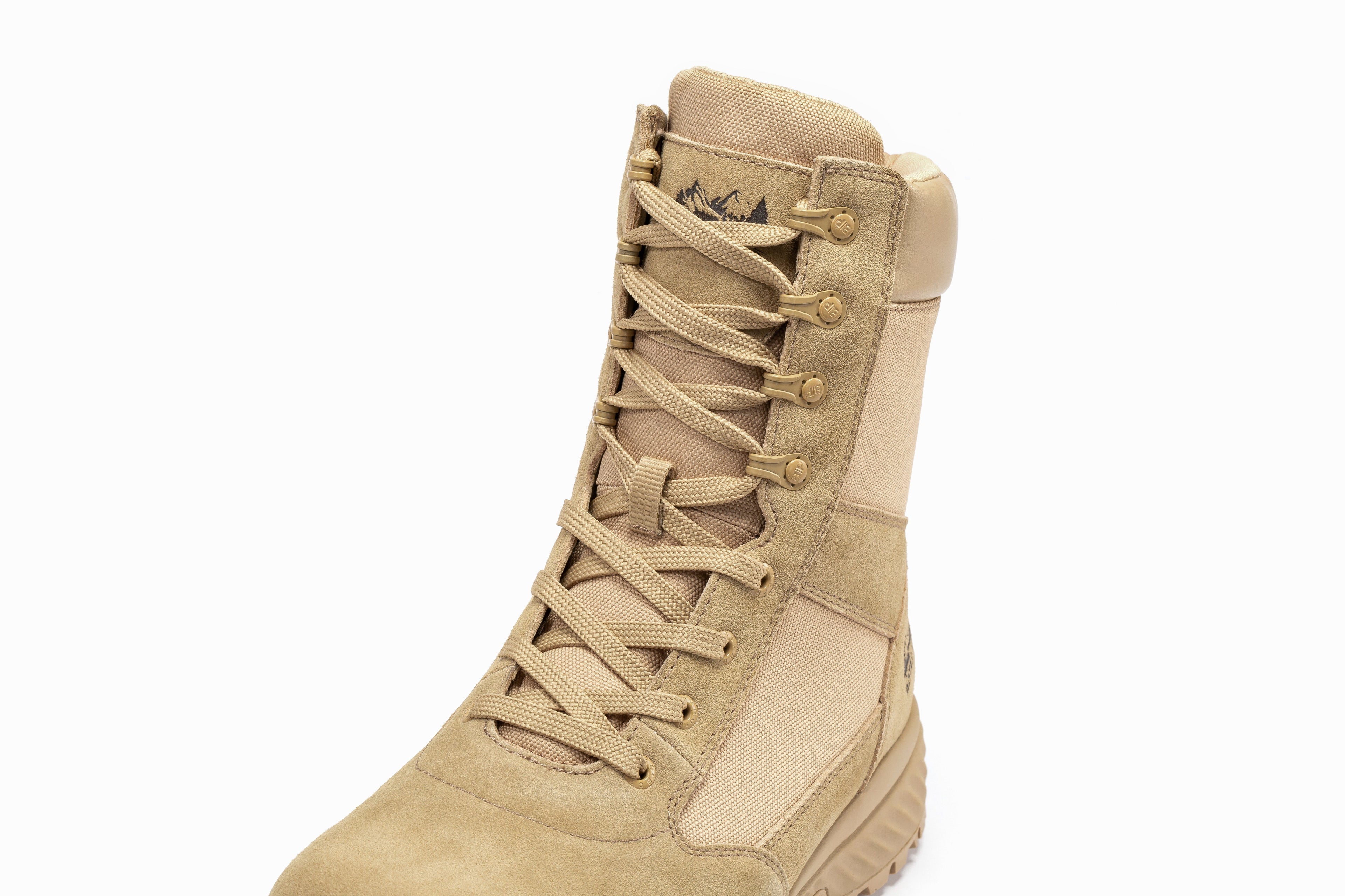 Botas Pro Sand Men's 8 inch Side Zipper Military Tactical Boots BP701 - WonderingCloth
