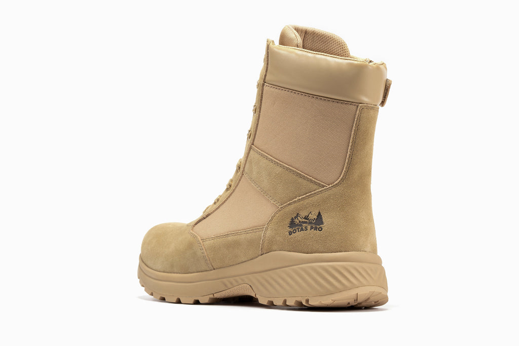 Botas Pro Sand Men's 8 inch Side Zipper Military Tactical Boots BP701 - WonderingCloth