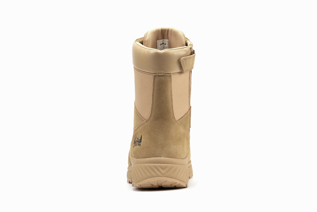 Botas Pro Sand Men's 8 inch Side Zipper Military Tactical Boots BP701 - WonderingCloth