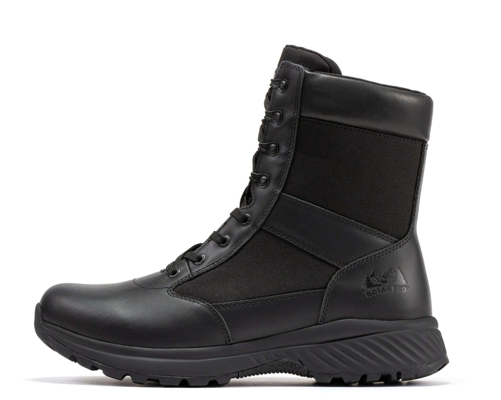 Botas Pro Black Men's 8 inch Side Zipper Military Tactical Boots BP703 - WonderingCloth