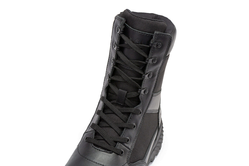 Botas Pro Black Men's 8 inch Side Zipper Military Tactical Boots BP703 - WonderingCloth