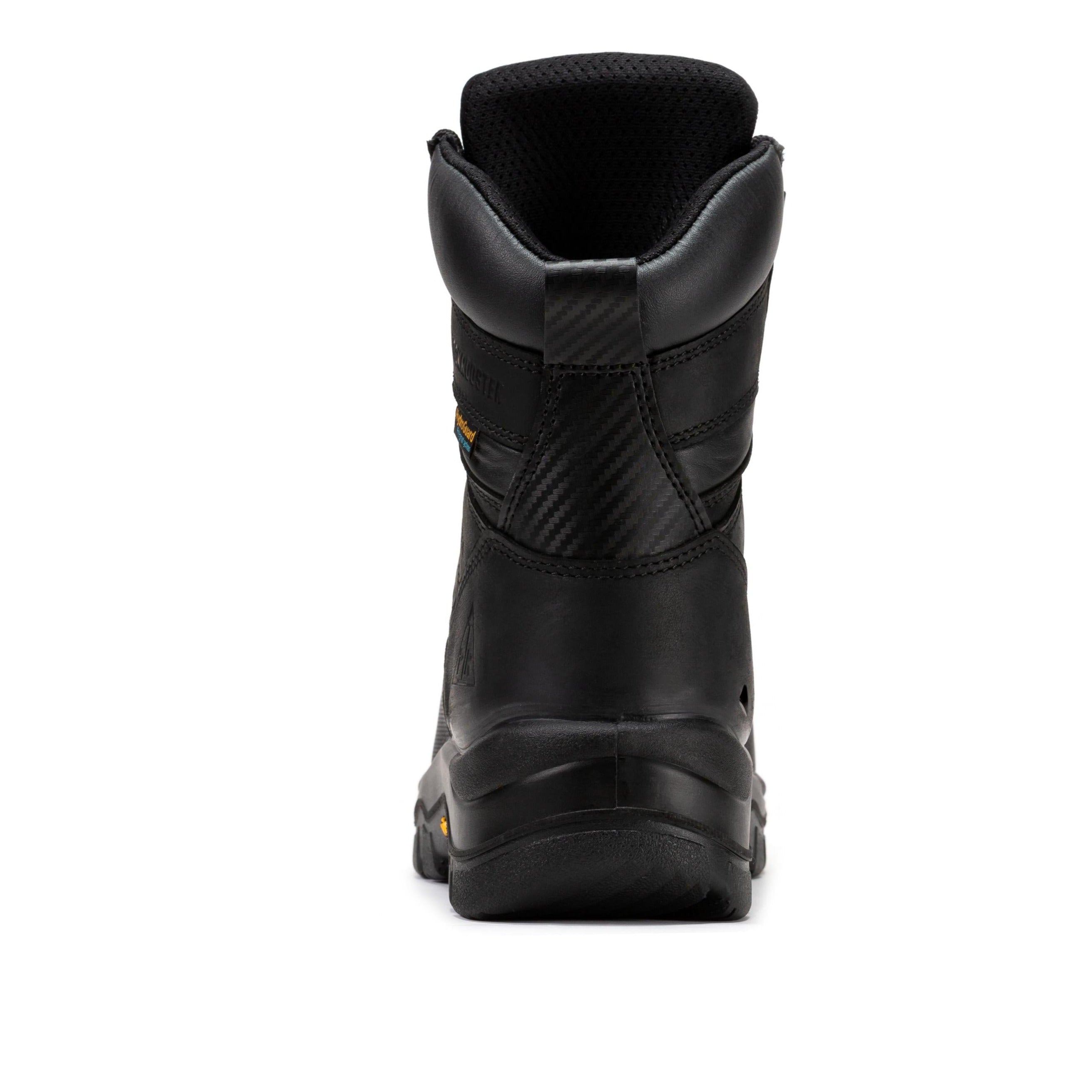 ROCKROOSTER Beaufort Men's Black 8 inch Waterproof Composite Toe Work Boots VAK830 - WonderingCloth