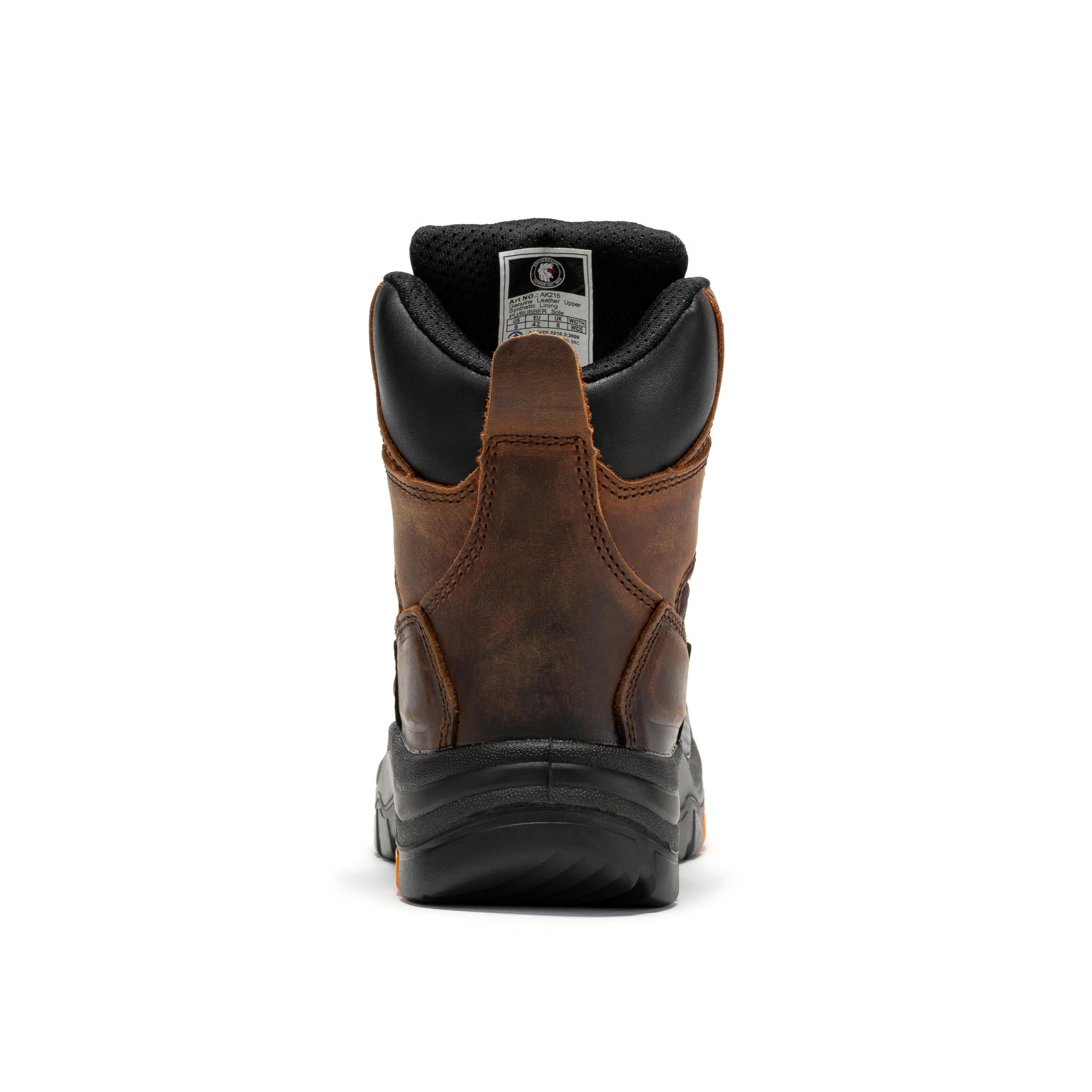ROCKROOSTER Sedona 6 Inch Waterproof Steel Toe Leather Work Boots AK216 - WonderingCloth