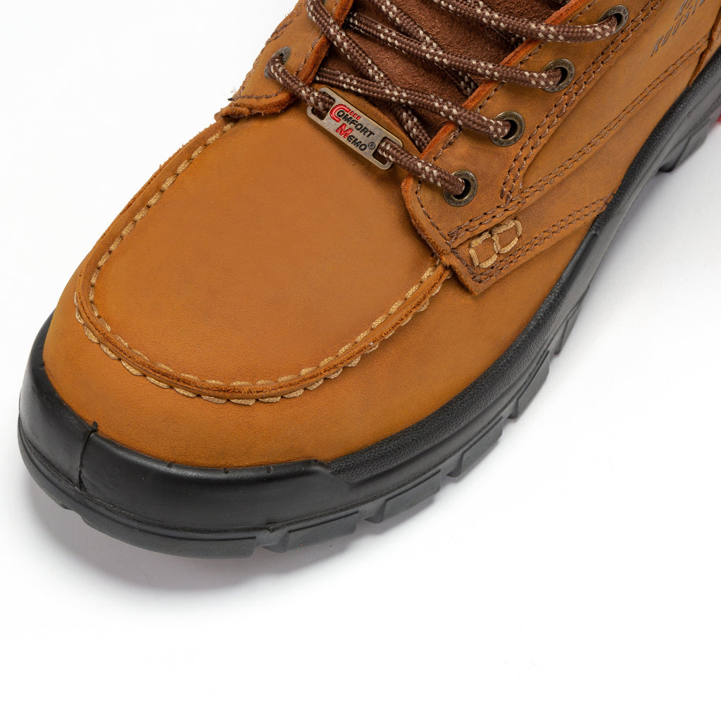 ROCKROOSTER Zumbro 6 inch Wide Steel Toe, Rubber Outsole, EH Protection,, ASTM 2413, Work Boots AK370 - WonderingCloth