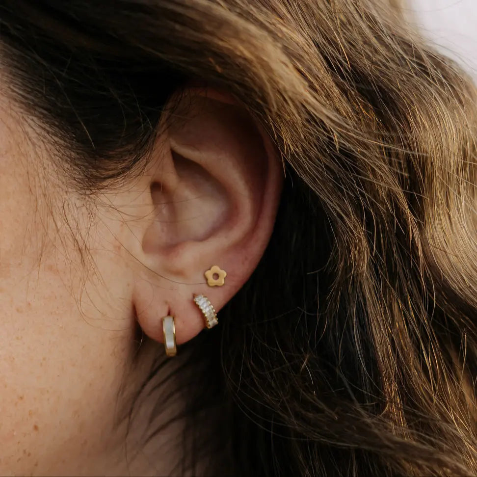Flower Flat Back Studs - WonderingCloth