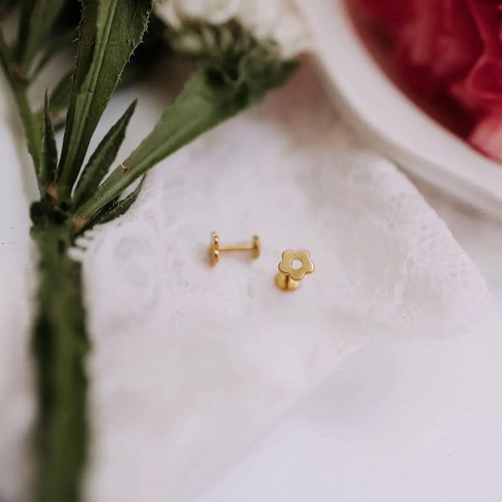 Flower Flat Back Studs - WonderingCloth