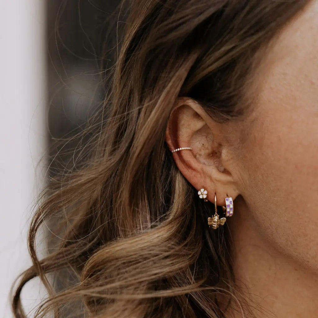 Jane Diamond Ear Cuff - WonderingCloth