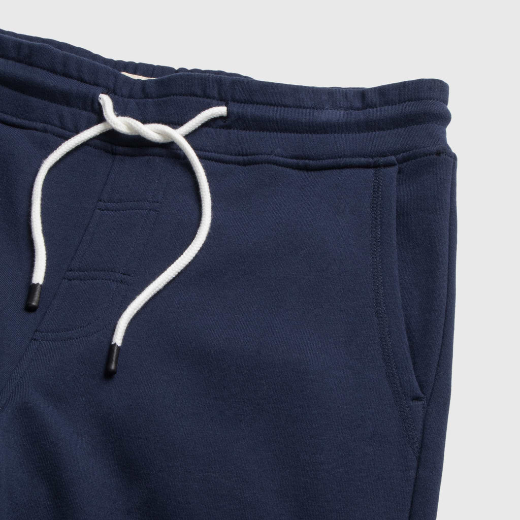 Dune Drawstring Terry Jogger - Navy Blazer - WonderingCloth