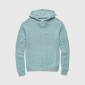 Justin Cashmist Fleece Hoodie - Aqua Heather - WonderingCloth