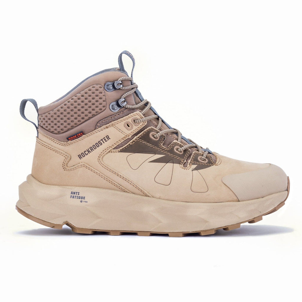 rockrooster Farmington Sand 6 Inch Waterproof Hiking Boots with VIBRAM® Outsole  OC21035 - WonderingCloth