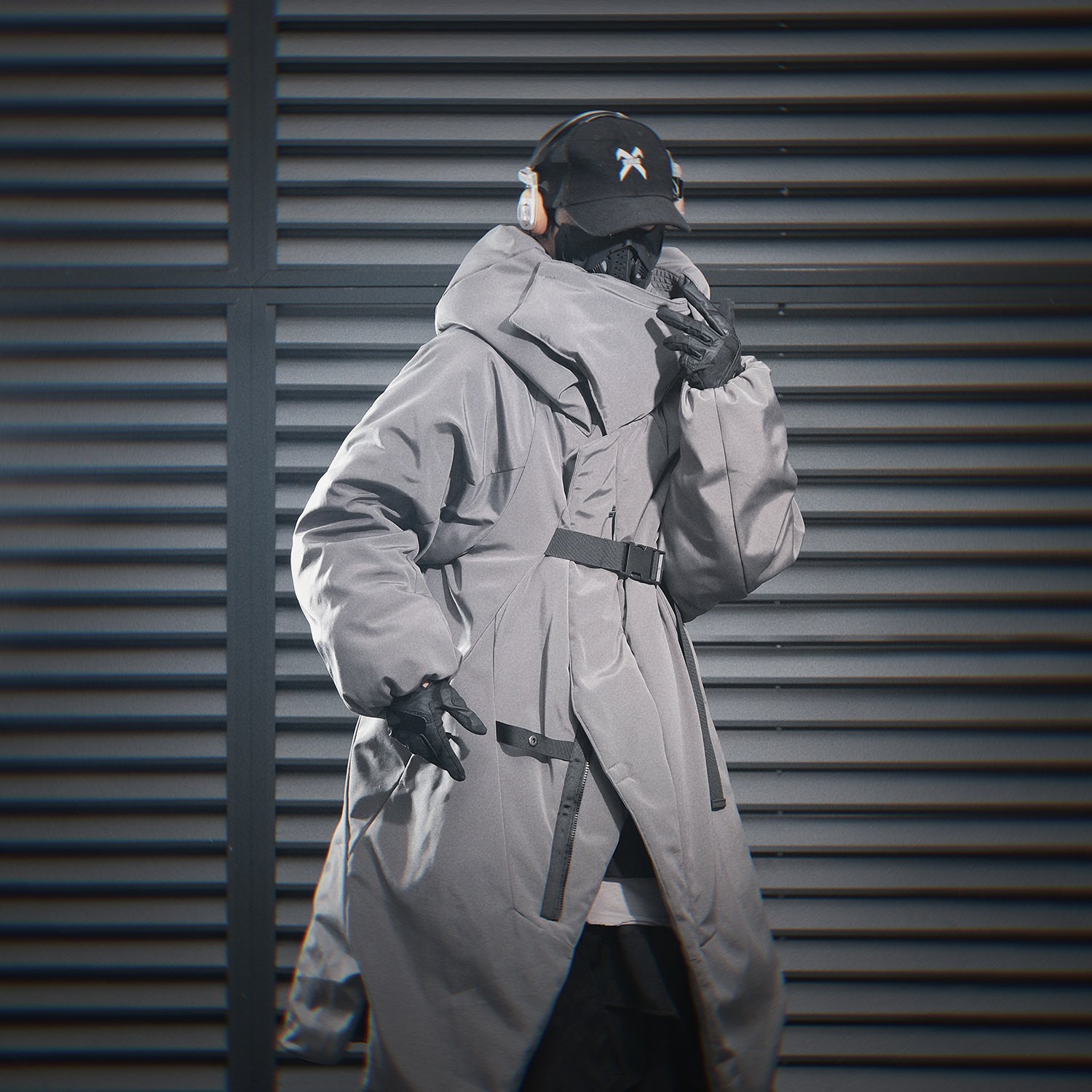 HiPa22 Grey I-Tech Winter Parka