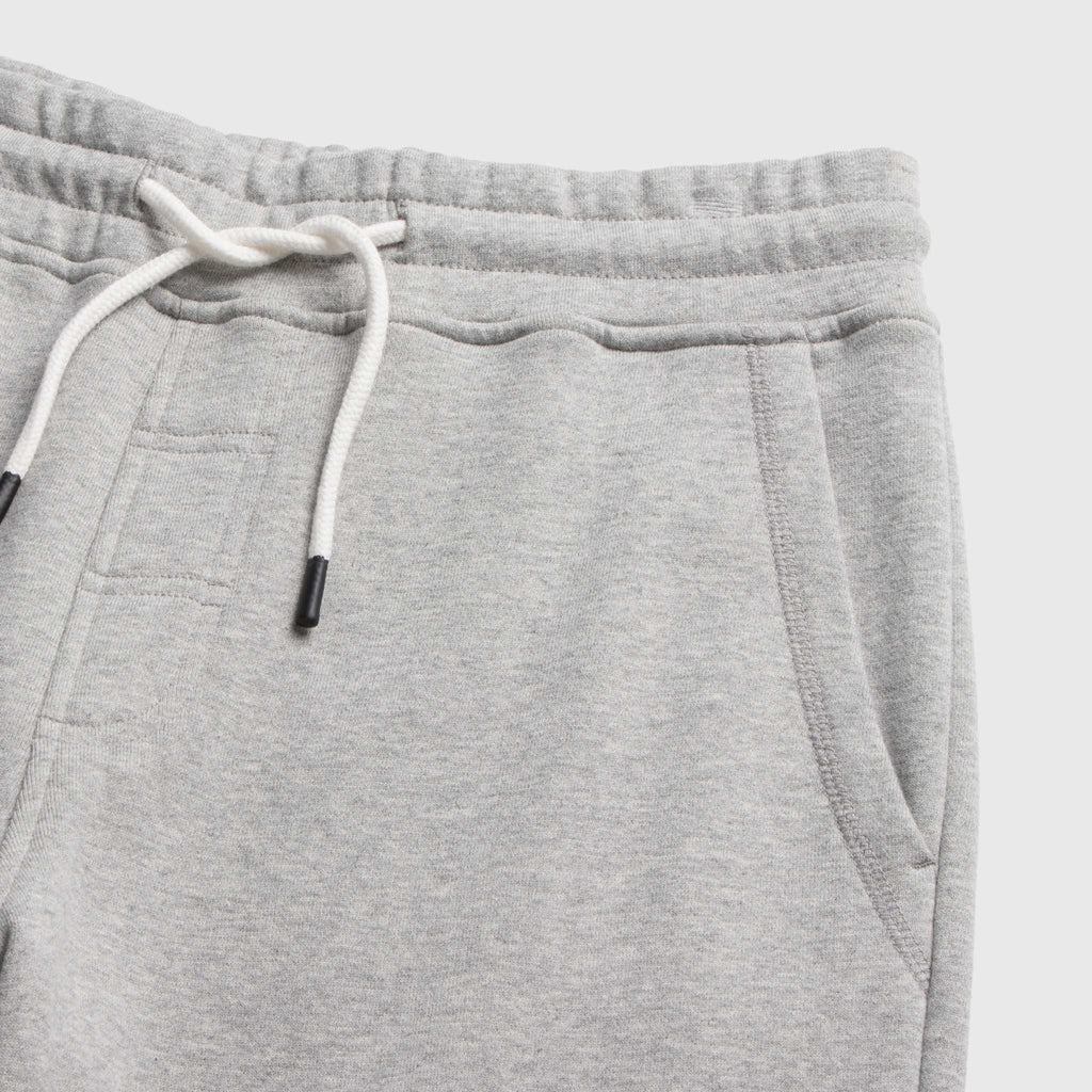 Dune Drawstring Terry Jogger - Heather Grey - WonderingCloth