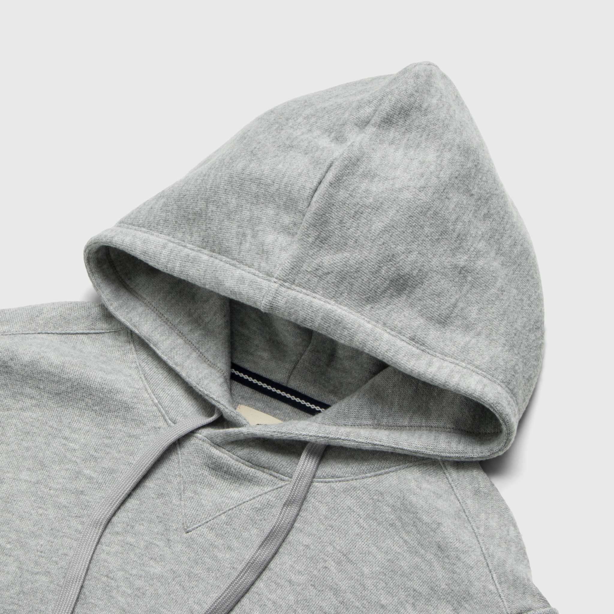 Justin Cashmist Fleece Hoodie - Heather Grey - WonderingCloth