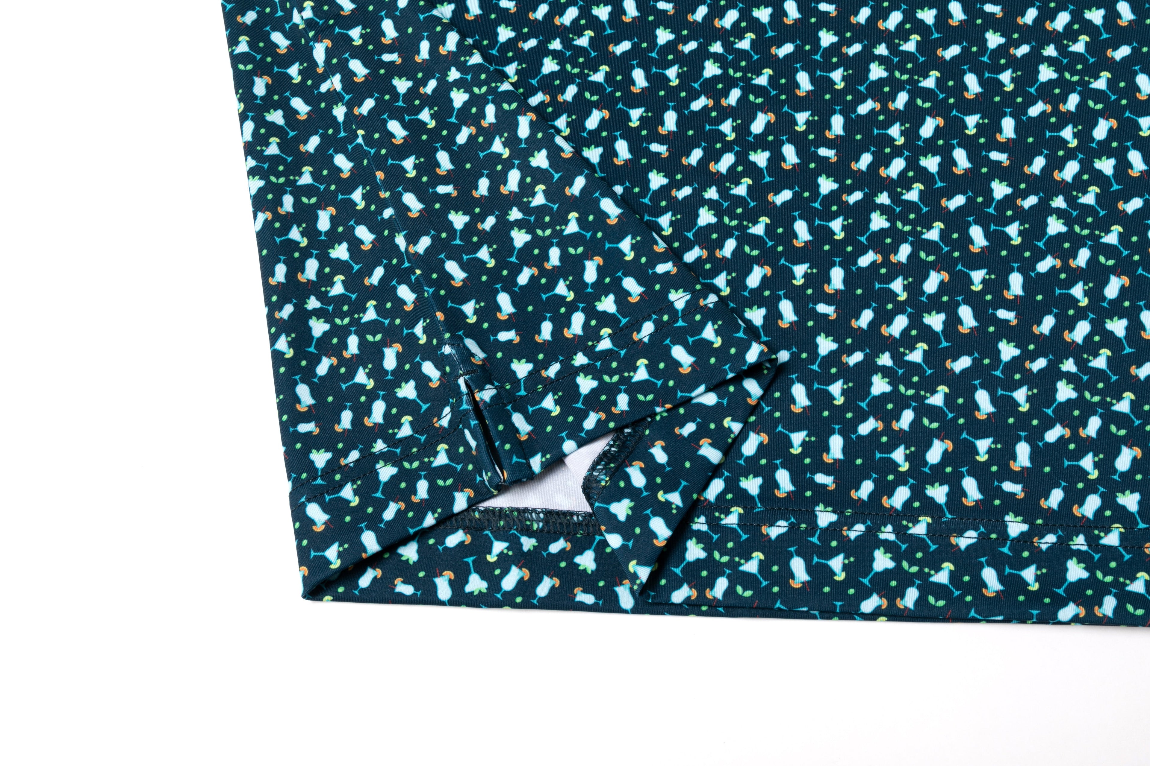 Cocktail Hour Men's Polo - WonderingCloth