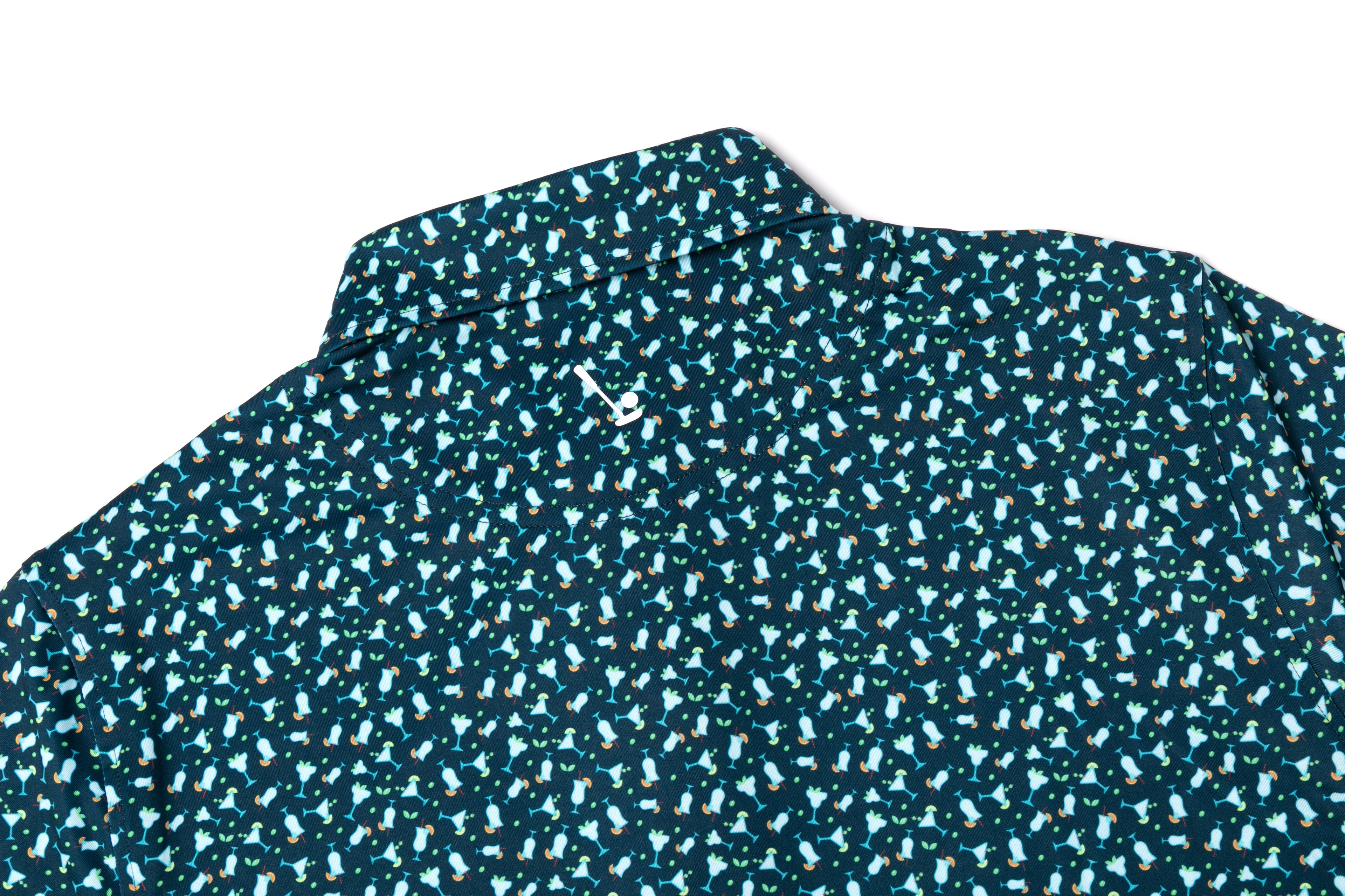 Cocktail Hour Men's Polo - WonderingCloth