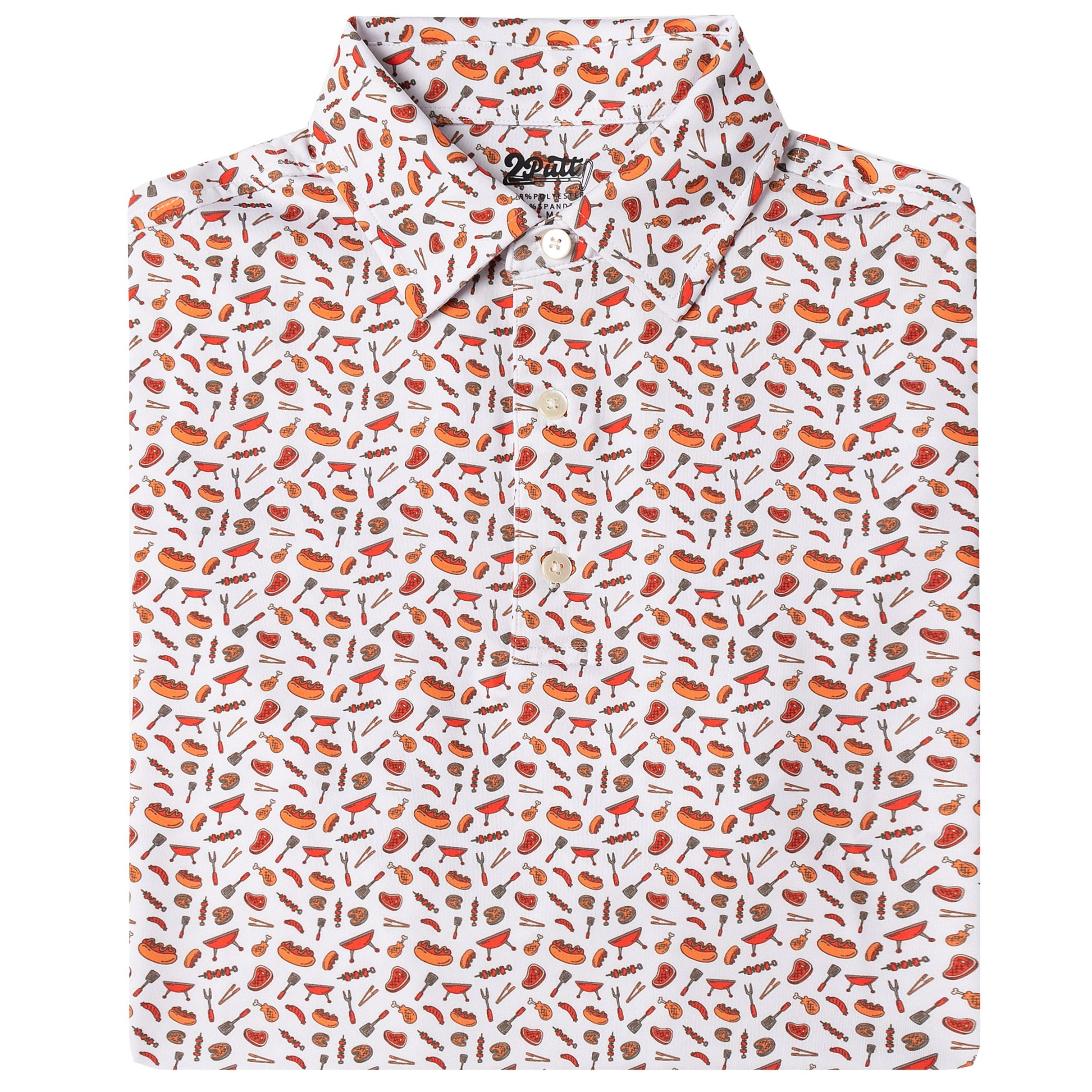 Pit Master Men's Polo - WonderingCloth