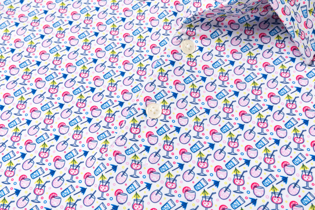 It's 5 O'clock Somewhere Men's Polo - WonderingCloth
