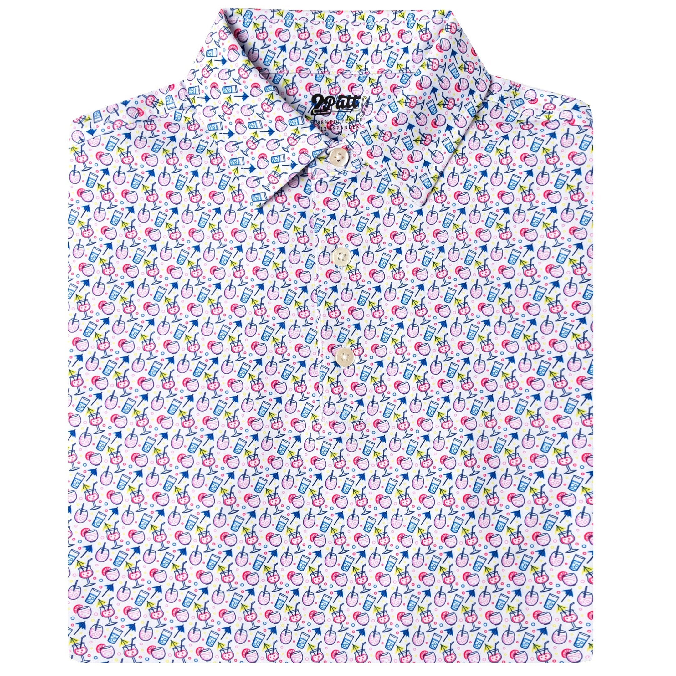 It's 5 O'clock Somewhere Men's Polo - WonderingCloth